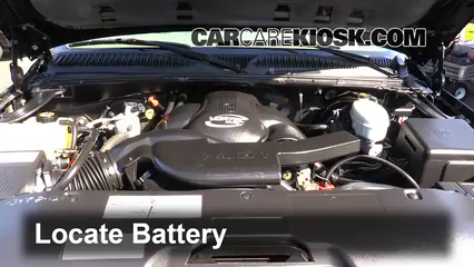 2003 GMC Sierra Denali 6.0L V8 Battery Replace